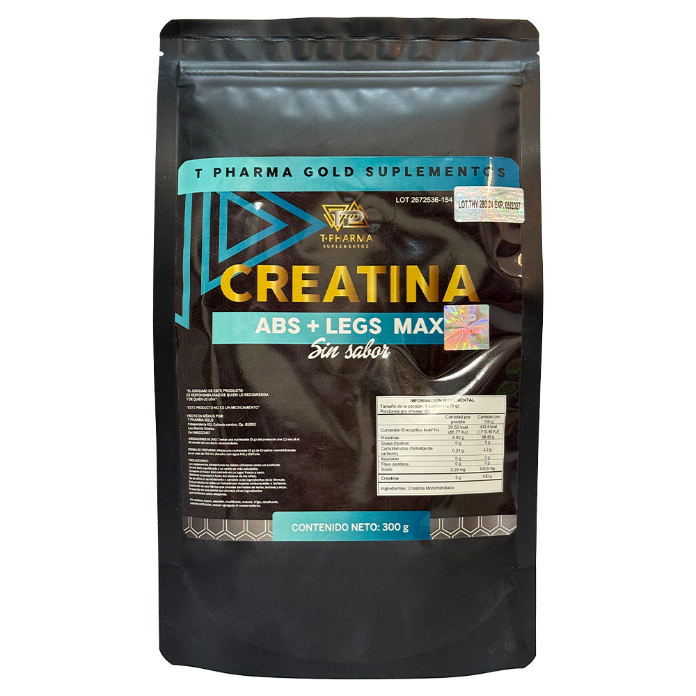 CREATINA ABS + LEGS MAX (SIN SABOR)