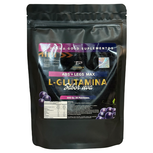 L GLUTAMINA ABS + LEGS MAX SABOR UVA