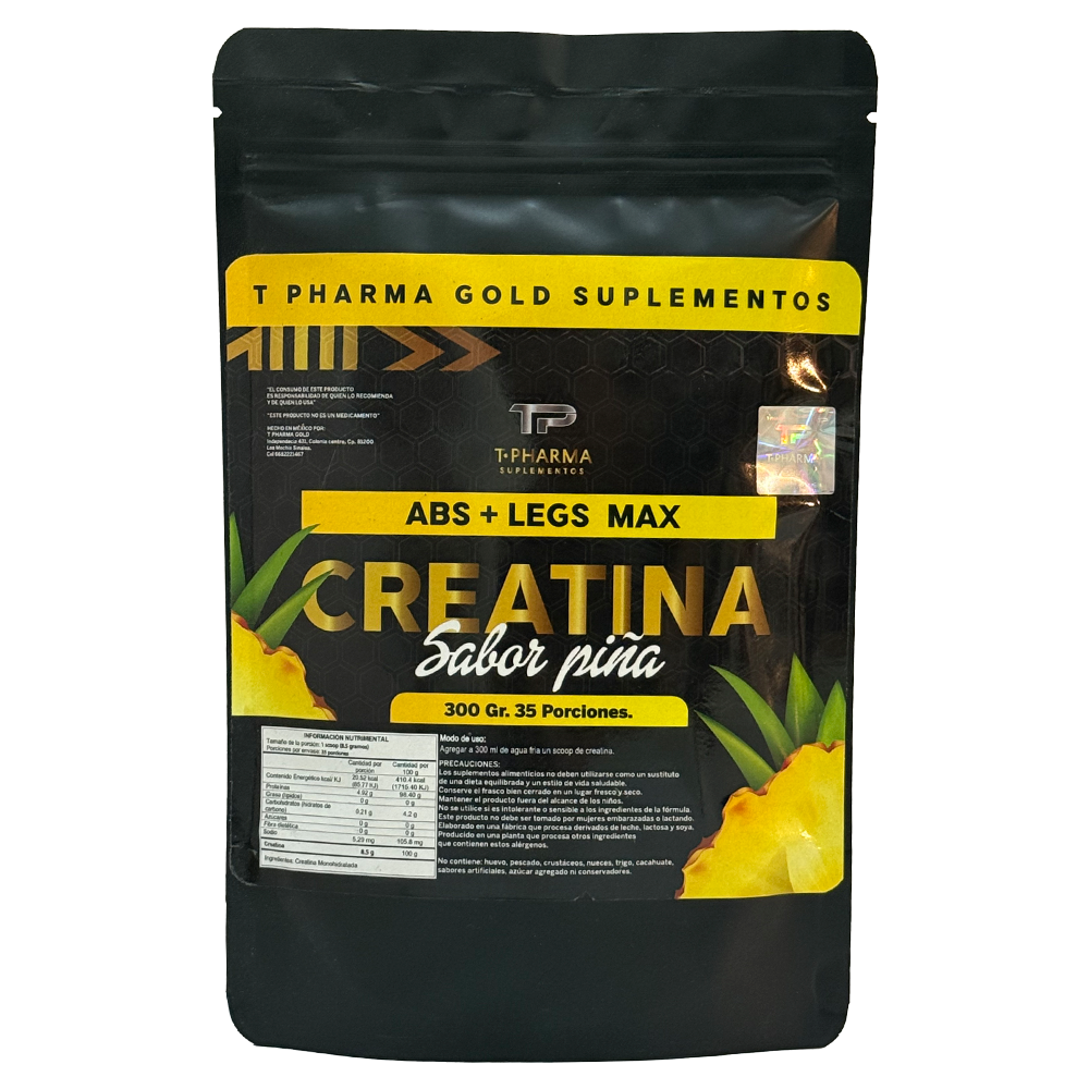 CREATINA ABS + LEGS MAX (SABOR PIÑA)