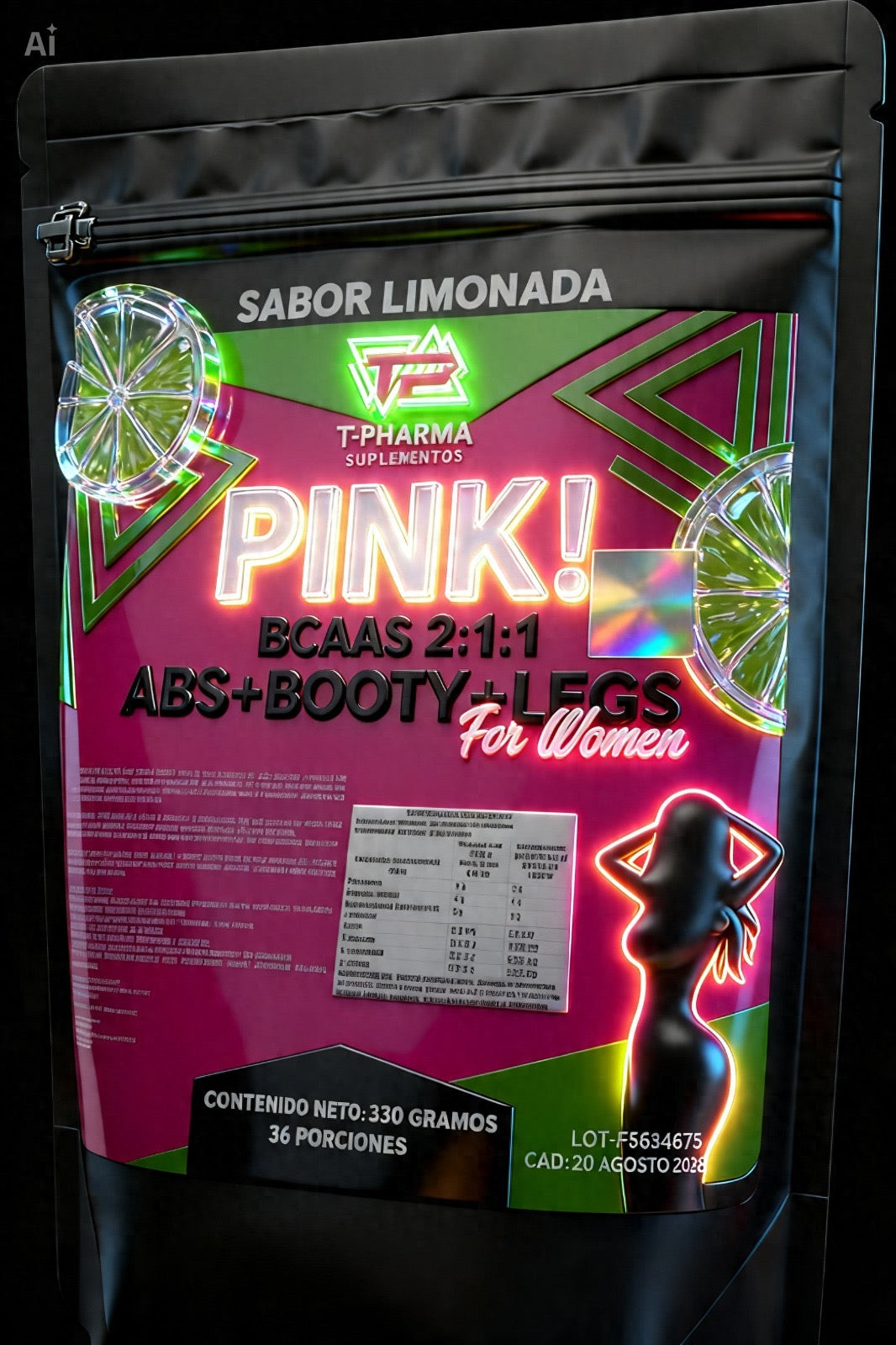 BCAA'S PINK - ABS + BOOTY + LEGS